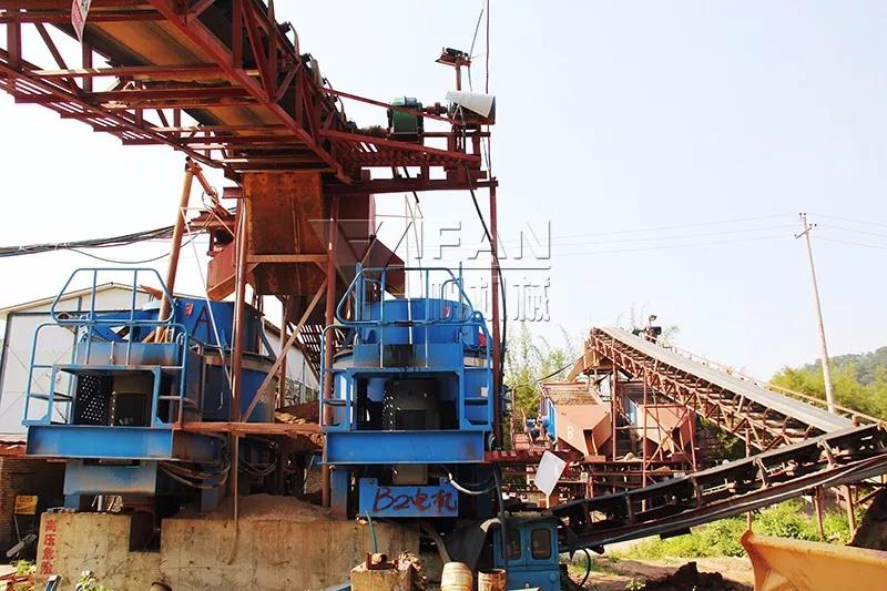 河卵石生產線現場圖四 河卵石生產線現場圖四