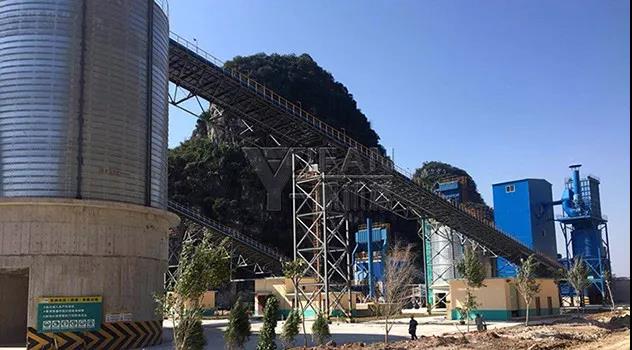 廣西貴港石灰石骨料生產線 廣西貴港石灰石骨料生產線