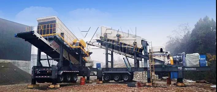 河卵石破碎篩分生產線 河卵石破碎篩分生產線