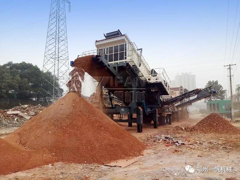 一帆建筑垃圾處理生產線現場 一帆建筑垃圾處理生產線現場
