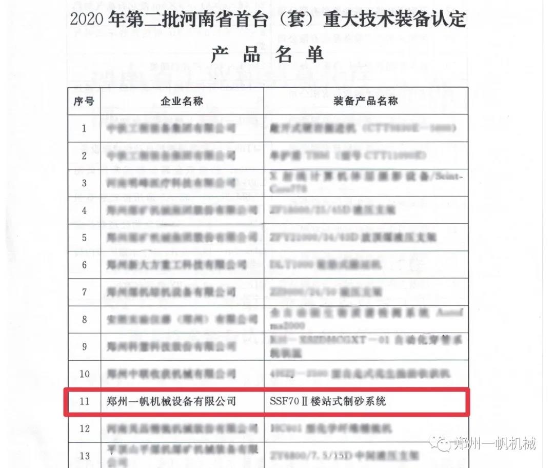 SSF系列高品質制砂樓系統 SSF系列高品質制砂樓系統